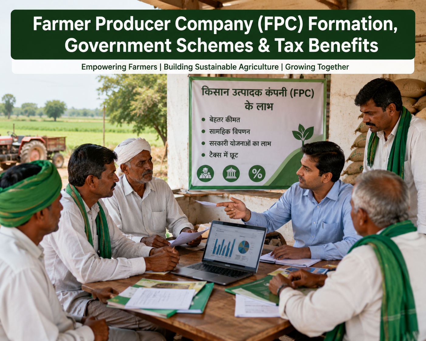 Farmer Producer Company (FPC) Formation, Government Schemes & Tax Benefits